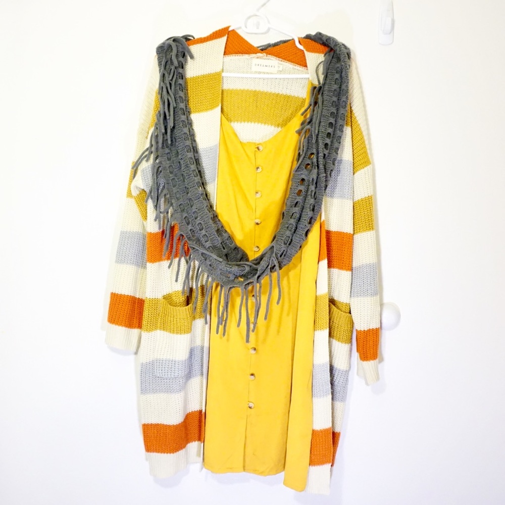 Outfit of the day Dreamers fall cardigan